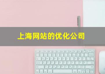 上海网站的优化公司