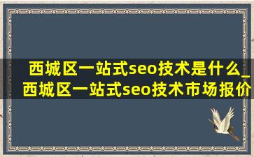 西城区一站式seo技术是什么_西城区一站式seo技术市场报价